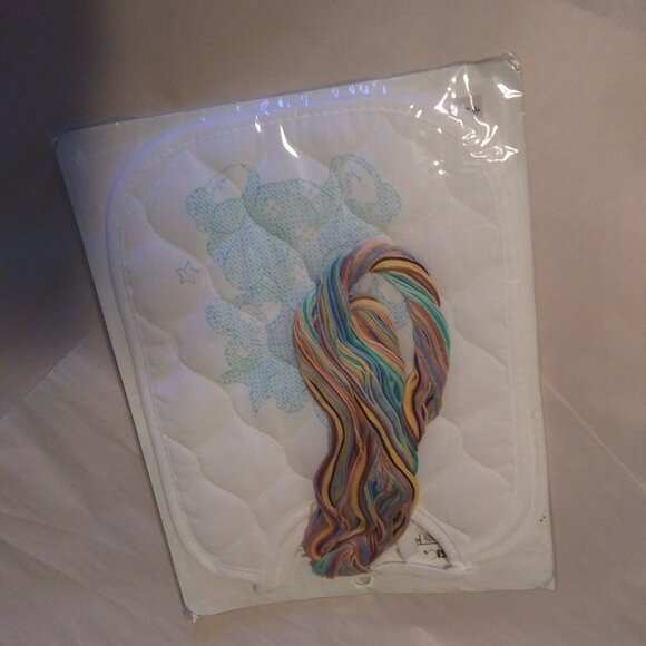 Dimensions Baby Hugs cross stitch kit bear bundles bibs Kit Made in the USA - Picture 8 of 13